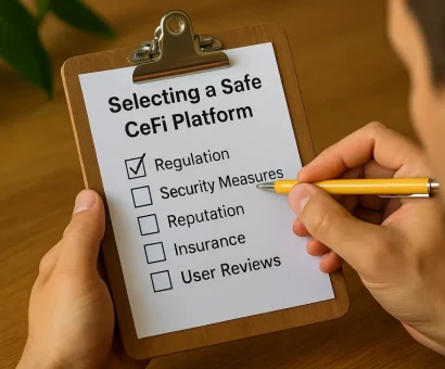 Как выбрать безопасную CeFi платформу: чек-лист по безопасности для новичков