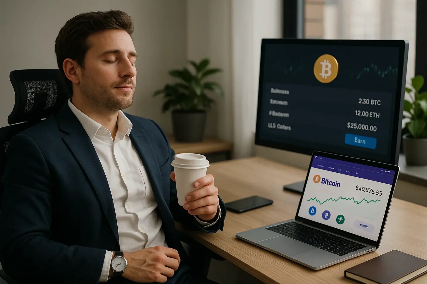 CeFi-платформы 2025: как крипта работает за вас