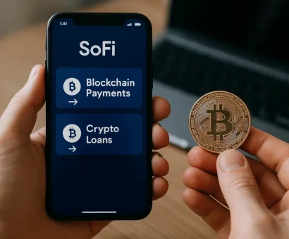 SoFi представила блокчейн-платежи и кредиты под криптовалюту